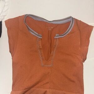 Orange Women's Top